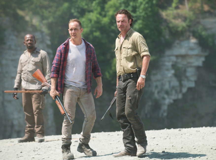 Lennie James, Ethan Embry, Andrew Lincoln, The Walking Dead, AMC